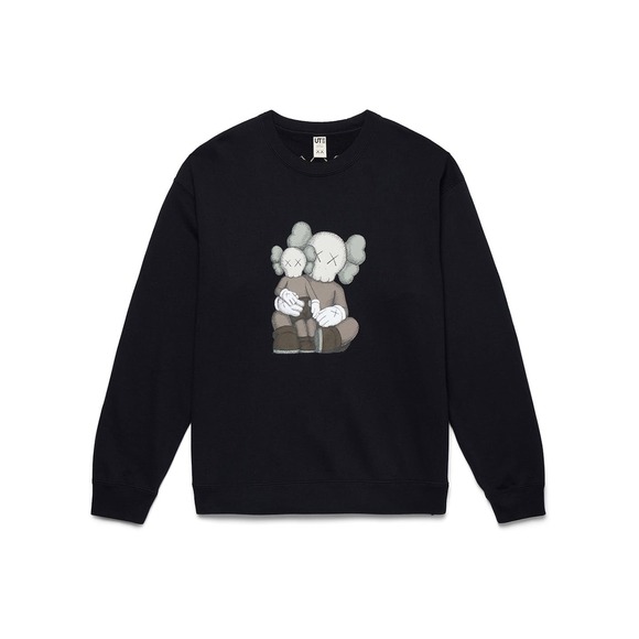 Uniqlo Other - Uniqlo UT KAWS XX Sweatshirt Black Crew Neck Pullover Sweater Mens S Unisex